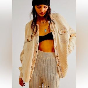 NWT Free People Scout jacket Sand SOLD OUT COLOR